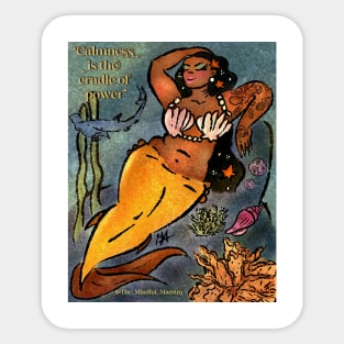 Calm Mermaid Sticker